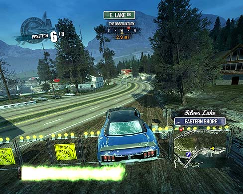 画像集#003のサムネイル/じゃまな車は蹴散らしてしまえ！　PC版「Burnout Paradise」のプレイムービー2本を掲載