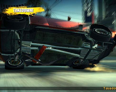 画像集#005のサムネイル/じゃまな車は蹴散らしてしまえ！　PC版「Burnout Paradise」のプレイムービー2本を掲載