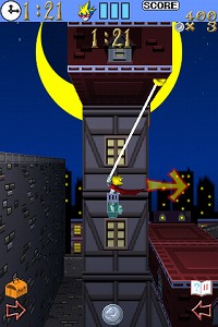 画像集#006のサムネイル/［iPhone］本体を振って遊ぶアクション「快盗ムーンダンサー」配信