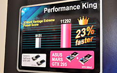 画像集#009のサムネイル/［COMPUTEX］ASUS，GTX 285を2基搭載した独自設計のGTX 295カード「MARS」