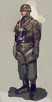 画像集#003のサムネイル/オンラインFPS「戦場のカルマ」,本日大幅リニューアル。兵科システムを廃して,新キャラクター&スキルシステムを実装