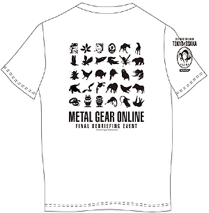 画像集#004のサムネイル/「MGO」公式ファイナルイベント「FINAL Debriefing Event」の参加応募受付がスタート。大会や各種企画の賞品となる限定Tシャツの画像も公開に