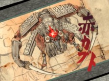 画像集#005のサムネイル/Wii版「大神」,アマテラスの行く手を阻むボスキャラクター「赤カブト」を紹介
