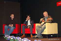 画像集#006のサムネイル/「スペイン：新時代のアーバンカルチャー」にて，ゲームリパブリック岡本吉起氏とガンホー森下一喜氏が，スペイン人クリエイターと対談