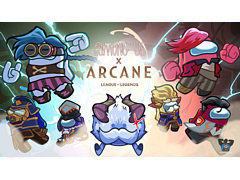 「LoL」と「Among Us」のコラボがスタート。Among Usにジェイスやケイトリンなどをモチーフにした宇宙服のカスタマイズアイテムが登場