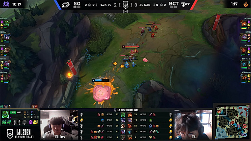 画像集 No.010のサムネイル画像 / 今年は“mid”がアツい！　「LJL 2024 Summer Split」Week1を終えてのメタ解説＆チーム紹介