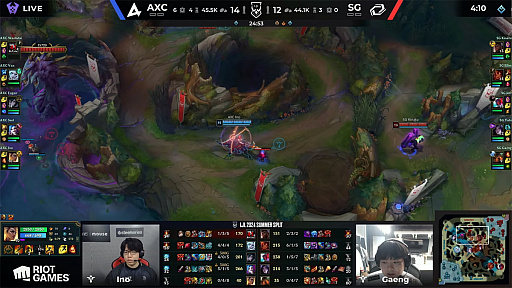 画像集 No.015のサムネイル画像 / 今年は“mid”がアツい！　「LJL 2024 Summer Split」Week1を終えてのメタ解説＆チーム紹介