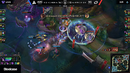 画像集 No.021のサムネイル画像 / 今年は“mid”がアツい！　「LJL 2024 Summer Split」Week1を終えてのメタ解説＆チーム紹介