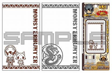 画像集#006のサムネイル/「モンスターハンター」2頭身のかわいいキャラが描かれたグッズ登場
