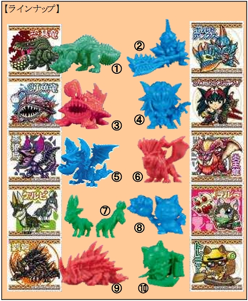 画像集#004のサムネイル/「モンスターハンター」関連商品情報。おつまみ“狩ルパス”にカリケシ特別弾，AMプライズ「リオレウス」リアルフィギュアなど