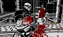 画像集#015のサムネイル/狂気の殺戮ゲーム“デスウォッチ”を戦い抜け! 「MADWORLD」の最新情報を紹介