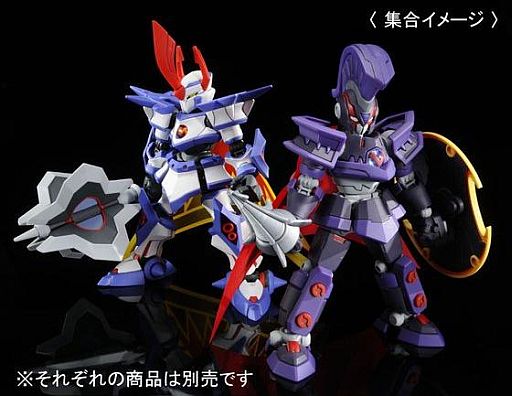 画像集#001のサムネイル/「ダンボール戦機」シリーズの“LBX聖騎士エンペラー”“LBX暗黒騎士アキレス”がプレミアムバンダイ限定のプラモデルに。予約受付が本日開始