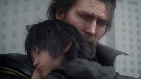 画像集 No.017のサムネイル画像 / 「FINAL FANTASY XV」の最新トレイラー「夜明け」が公開。本作のテーマに沿って“父と子の絆”を描いた内容