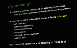 #006Υͥ/SIGGRAPH Asia 2009David KirkĴֱݡȡ֥եå󲽤Ƥ
