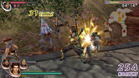 画像集#008のサムネイル/11月27日発売のPSP「無双OROCHI 魔王再臨」,新キャラクター12人と追加要素が公開