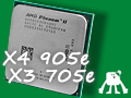 Phenom II初の省電力版「X4 905e」「X3 705e」レビュー掲載。TDP 65W版CPUの価値はどこにある?