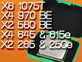 AMD,X6 1075TやX4 970 BEなど全7製品を市場に投入。そのポジションをゲーマー視点で確認してみる