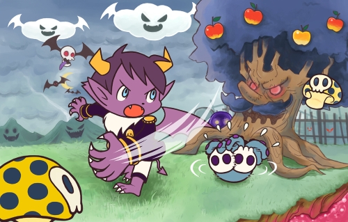 画像集#027のサムネイル/ゲーム魔王アリーノーが復活。「ゲームセンターCX 有野の挑戦状2」,2009年2月26日に発売