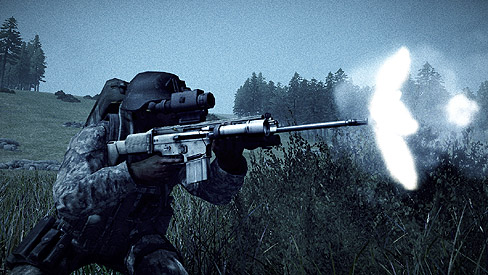 画像集#011のサムネイル/コードマスターズ,2010年1月14日に発売される「OPERATION FLASHPOINT: DRAGON RISING」の公式サイトをリニューアル。登場する銃器の一部を公開