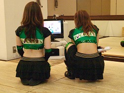 画像集#011のサムネイル/現役チアダンサーは，「WE CHEER」というゲームをどう遊ぶのだろう？