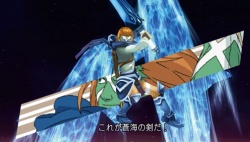 画像集#036のサムネイル/シリーズから30名を超えるキャラクターが集結,PSP「.hack//Link」仲間との協力が鍵を握る「ユニゾンバトル」を紹介