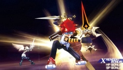 画像集#043のサムネイル/シリーズから30名を超えるキャラクターが集結,PSP「.hack//Link」仲間との協力が鍵を握る「ユニゾンバトル」を紹介