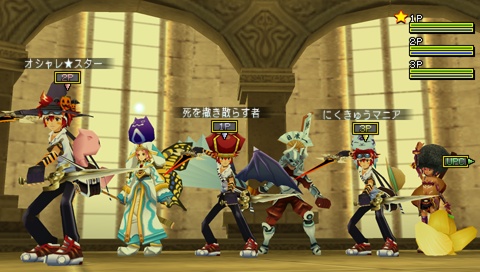 画像集#061のサムネイル/シリーズから30名を超えるキャラクターが集結,PSP「.hack//Link」仲間との協力が鍵を握る「ユニゾンバトル」を紹介
