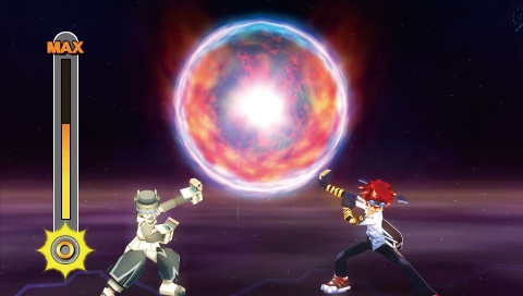 画像集#063のサムネイル/シリーズから30名を超えるキャラクターが集結,PSP「.hack//Link」仲間との協力が鍵を握る「ユニゾンバトル」を紹介