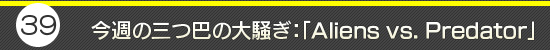 第39回：今週の三つ巴の大騒ぎ：「Aliens vs. Predator」