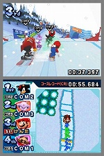 画像集#015のサムネイル/NDSでもマリオとソニックが競演! NDS用「マリオ&ソニック AT バンクーバーオリンピック」,11月19日に発売
