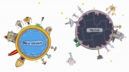 画像集#012のサムネイル/［E3 2013］アーティスティックな作風が気になる「Hohokum」「Doki-Doki Universe」はPS4/PS3/PS Vitaのクロスプラットフォームで展開予定