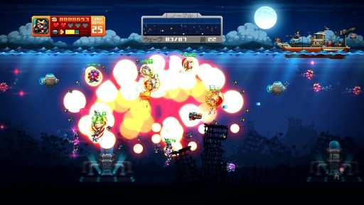画像集 No.002のサムネイル画像 / タワーディフェンス型シューティング「アクアキティDX」がPS Storeで配信開始