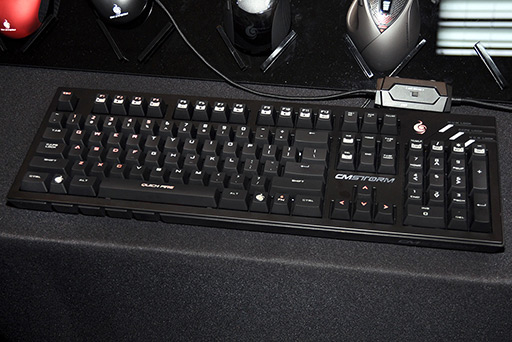 画像集#003のサムネイル/［COMPUTEX］Cooler Master，「USB接続で全キー同時押し対応」のゲーマー向けメカニカルキーボードを公開