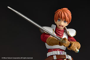 画像ギャラリー No.013のサムネイル画像 / 「イース」シリーズの主人公アドルのアクションフィギュアが海洋堂より8月にリリース。予約受付を1月16日に開始