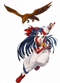 画像集#003のサムネイル/「LOST SAGA」にサムスピの「ナコルル」が6月20日から参戦。お供の鷹,ママハハと連携して攻撃を繰り出す