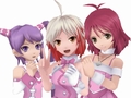 「テイルズ オブ グレイセス」のソフィ/シェリア/パスカルがアイドルデビュー? 「アイマスDS」コラボ衣装が12月16日13:00から配信開始