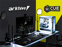 Corsairの統合設定ソフトでLEDをまとめて制御できるゲーマー向けPCがアークから。国内初展開のCorsair製PCケースも採用