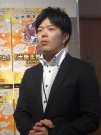 画像集 No.001のサムネイル画像 / 大阪王将で食事して特別武将をもらっちゃおう。「ブラウザ三国志」新コラボ企画の狙いが語られた,メディア向け説明会レポート