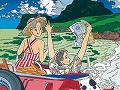 わたせせいぞう氏の描いた100点のイラストが楽しめる,「ゆっくり楽しむ 大人のジグソーパズルDS わたせせいぞう LOVE 海とブルー」が6月25日に発売