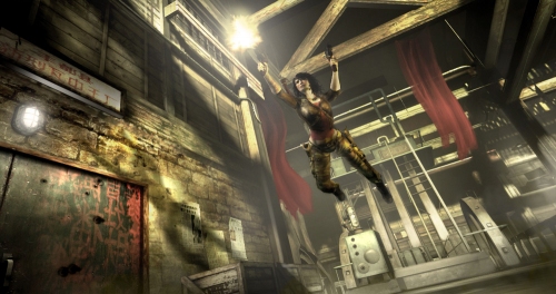 画像集#004のサムネイル/ベセスダ・ソフトワークス，3Dアクション「WET」をX360/PS3で2009年に発売予定