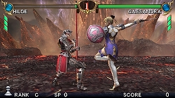 画像集#006のサムネイル/PSP「ソウルキャリバー Broken Destiny」，ストーリー仕立ての新モード“THE GAUNTLET”などの新要素を紹介