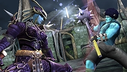 画像集#014のサムネイル/PSP「ソウルキャリバー Broken Destiny」，ストーリー仕立ての新モード“THE GAUNTLET”などの新要素を紹介