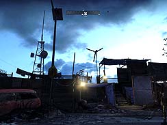 画像集#024のサムネイル/衝撃的な近未来のアメリカを舞台にした，「HOMEFRONT」(ホームフロント）のレビューを掲載。ストーリーだけではなく，ユニークなゲームシステムにも挑んだ意欲作