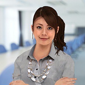 画像集#020のサムネイル/美人秘書/オーナーも駆けつけた,PSP「J.LEAGUE プロサッカークラブをつくろう!6 Pride of J」ゲーム&キャラクター発表会をレポート