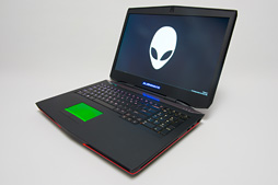 画像集#011のサムネイル/完全新作となったALIENWAREのノートPCを写真で見る。デザインは「戦艦」から「ステルス戦闘機」に&#033;&#063;