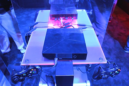 画像集#008のサムネイル/［E3 2014］Alienware，ゲームに特化した小型PC「ALIENWARE Alpha」を発表。発売は2014年末で，日本展開も予定