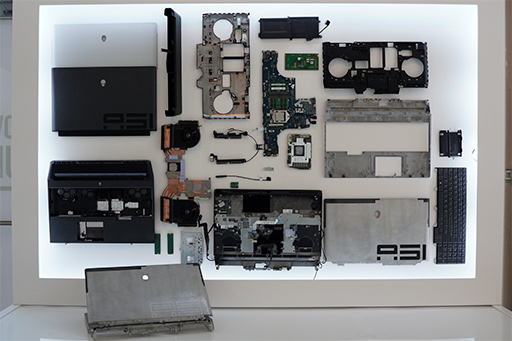 画像集 No.007のサムネイル画像 / ALIENWARE，GPUとCPUをユーザーが交換可能な「Area-51m」ノートPC発表。大幅にスペックを強化したDell Gシリーズ新製品も
