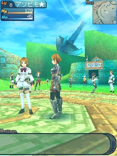 画像集#005のサムネイル/携帯電話用MMORPG「セレスアルカ」,αテストの参加者募集がスタート