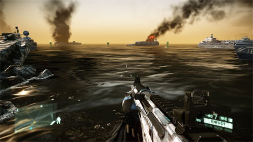 画像集#040のサムネイル/DirectX 11パッチを適用した「Crysis 2」のグラフィックスをオプション設定から見てみる