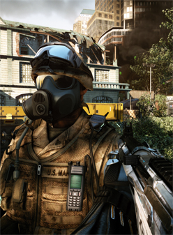 画像集#059のサムネイル/DirectX 11パッチを適用した「Crysis 2」のグラフィックスをオプション設定から見てみる